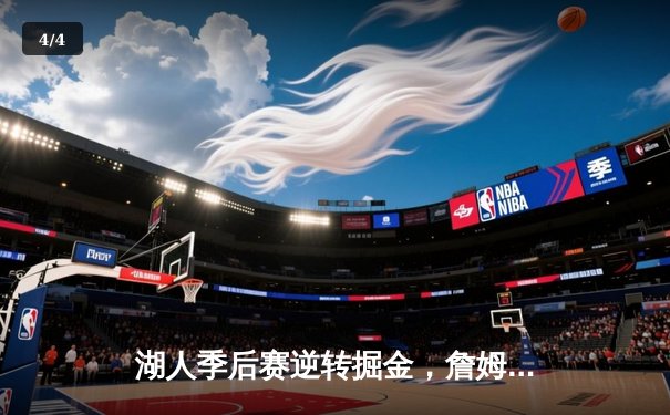 湖人季后赛逆转掘金，詹姆斯40分创历史纪录 - 4